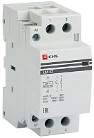 Контактор модульный EKF PROxima КМ 2п 2НО 63А 230В АС картинка